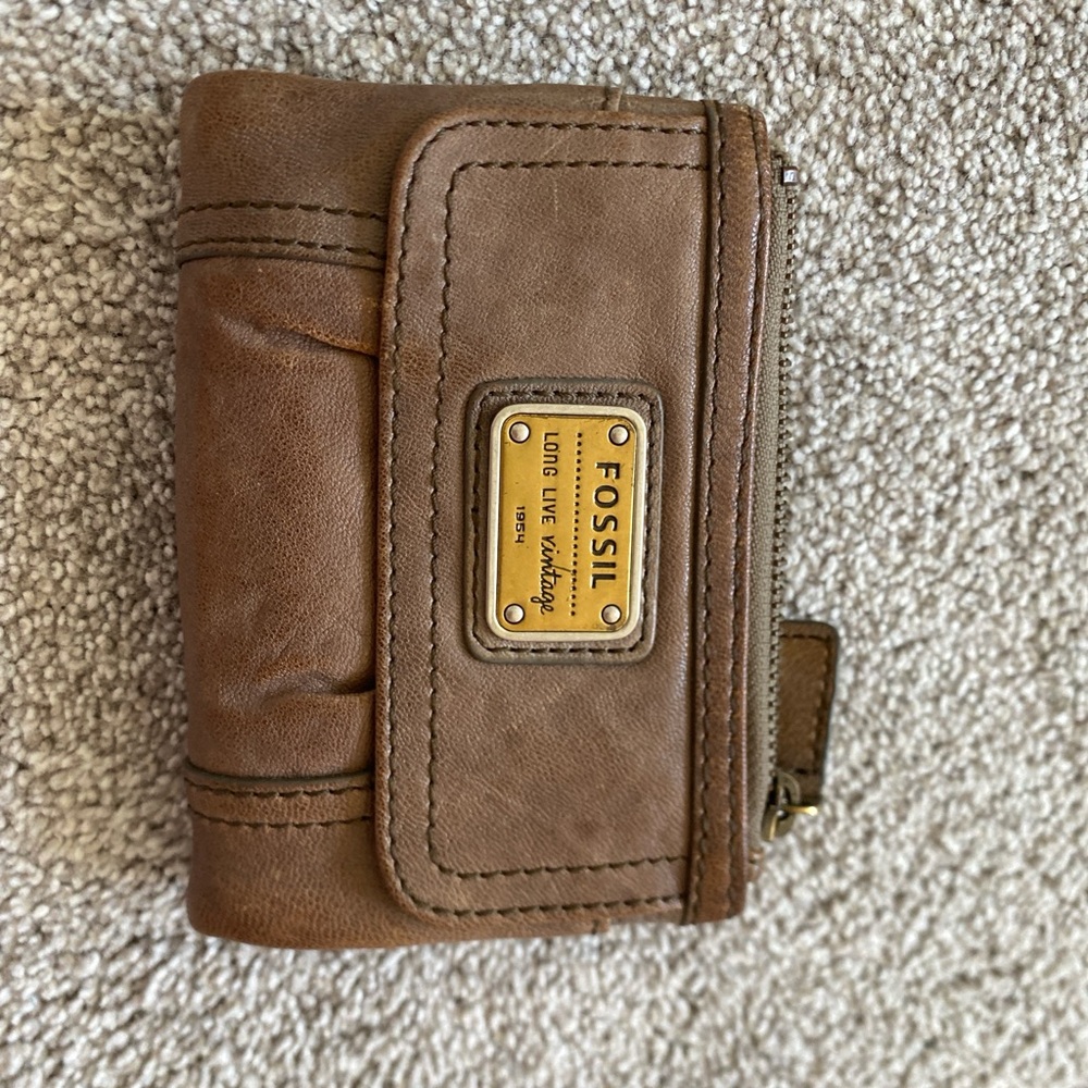 Vintage fossil wallet